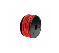 ALCXAZS Parachute Safety Lanyard Polyester Diameter 2mm Camping Rope Heavy-Duty Anti-Skid High-Strength Hiking Clothesline Kayak, Red