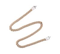 ALCXAZS Parrot Climbing Rope Unique Paw Grinding Perch Builds Stronger Between Pets And Owners And At Same Time Standing Bird Toy Chew Chewing Parrot Accessories, wood color, M