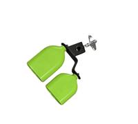 ALCXAZS Percussion Instrument Drums Bell Featuring Unique Sound Enhances Any Musical Performance For Creative Play High And Low Tone Cowbell Drum Cowbell Accessory, green, 17x13x4cm