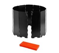 ALCXAZS Picnic Stove Windshield Wind Cooking Efficiency Portable Folded Camp Windscreen Easy To Folded Camp Windscreen Camping Windshield Cooking