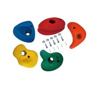 ALCXAZS Playground Accessories Easy Installation Options Rock Wall Climbing Holds Essential Equipment For Backyard Fun Jungle Climbing Holds Playground PlaySet Building, S