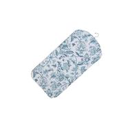 ALCXAZS Portable Steamer Ironing Mat Best Choice Ironing Solutions Versatile Applications Everyday Size Of Hanging Pad Is 35.04inch X 17.52inch Folding, Blue White, 89x44.5cm