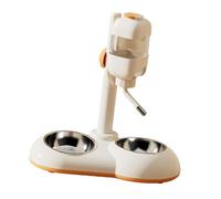 ALCXAZS Practical Automatic Water Drinker Feeding Bowl 850ML Assuring Pets Drink Enough Water Without Owner Supervision Needed Pet Drinker Pet Feeder Dish Stainless Steel