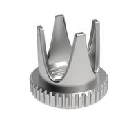 ALCXAZS Premium Airbrush Cover Caps Designed To Fit M4x5mm Models Provide Effective While Ensuring Easy Access To Needle Components Airbrush Needle Cap Replacement Accessories Parts, Silver, Style A