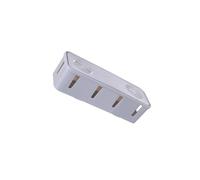ALCXAZS Proper Sized Cable Organizer Box Wire Plug Socket Box for Storing Cables in Office Dorm Study Room Living Room Bedroom Cable Organizer Wire Plug Socket Portable, Gray, 26.5 x9.5 x7 cm