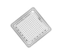 ALCXAZS Reliable Protractor Map Professional Tool Coordinate Ruler Shape Geographic Analysis And tion Scale Is Clearly Visible And Easy To Operate. Architects
