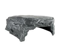 ALCXAZS Reptile Resin Landscape Hideout Tank Ornament Natural Rock Appearance Best Turtles Basking Platforms Space Aquatic Turtles Basking Platforms Tank Ornament