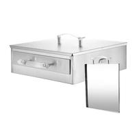 ALCXAZS Rice Noodle Rolls Maker Food Steamer Cheung Fun Multi-Functional Steaming Tool For All Rice Roll Needs Roll Machine Drawer Noodle Steamer