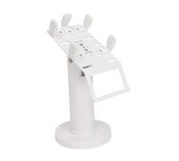 ALCXAZS Robust Credit Card Machine POS Stand Designed For Stability With Adjustable Clamp Retail Payment Processing Needs Stand POS With Handle 270° Swivel 30° Tilt, White, 10.5x15.3cm