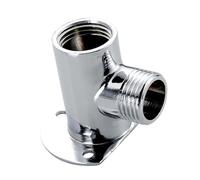 ALCXAZS Shower Fixing Parts Simple Faucet Tool Durable Shower Nozzle Base Compact Accessories for Easy Bathroom Setup Single Faucet Fixing Parts Lock Nuts Fittings