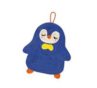 ALCXAZS Sisal Cat Scratching Pad Cat Floor Rugs Ensuring Durable And Safety For Indoor Felines While Playing Together Hanging Scratcher Mat Sisal Scratch Pad, Penguin