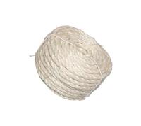 ALCXAZS Sisal Rope Twine Thick Hemp Rope For Creating Sturdy Cat Climbing Frames Ensuring Enjoyable Scratch Experiences Cat Scratcher Post Toy DIY Scratcher, White, 10m