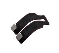 ALCXAZS Sleek Headrest Double Hook for Easy Access to Essentials Suede Multifunctional Car Rear Seat Forphone Holder Suede Hook, Black