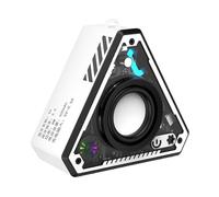 ALCXAZS Small Wireless Bluetooth Speaker With Interactive Sound And Light Enhancing Atmosphere Of Listening To Music Portable, white