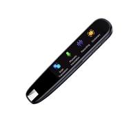 ALCXAZS Smart Voice Translator Pen For Language Translation On Go Instant Smart Voice Translator Plastic Scan Pen, black