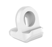 ALCXAZS Smartwatch Charging Stand Non-Slip Charger Holder Small Nightstand Support Electronics Replacement for Watch, White