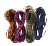 ALCXAZS Soft Smooth Beading Threads Korean Velvets Leather Cord DIY Crafting And Unique Project Ideas Soft And Smooth Jewelry Findings DIY Rope Suede Lacing High