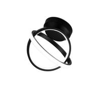 ALCXAZS Sophisticated LED Ceiling Light Pendant Lamp for Luxurious Home Veranda Decor, Black White Light, Type I