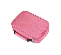 ALCXAZS Stay Organized with 72 Slots Pencil Case Choose Multiple Colors Wide Applications School Pencil Case Cases, Pink