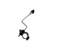 ALCXAZS Sturdy Metal Electronic Drum Tube Clamp Attachment Promotes Stability Preventing Drum Pads Moving During Performances Rack Clamp Accessories Holder, black, B