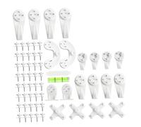 ALCXAZS Sturdy Reliable Invisible Nail Picture Hangers Non Trace Hooks Digital Painting Exhibition Hardwall Hangers are Suitable for Various Wall Surfaces. Work Well On Slag Block Walls