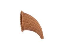 ALCXAZS Thanksgiving Cornucopia Basket Storage Basket Fall Decor Vintage Bread Is Also Suitabl Thanksgiving Cornucopia Table Decoration