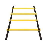 ALCXAZS Training Ladder Energy Fitness Football Speed Ladders Strap Exercise Drills Equipment for Household Shop Supplies, Yellow, 2Meter 4Rung
