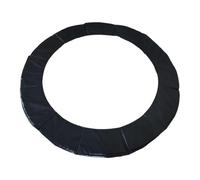 ALCXAZS Trampoline Mat Round Cover Secure Padded Providing Against Accidents While Jumping PE Middle Is Padded.In Addition Waterproof Pad Trampoline Outer Circumference Pad, Black, 8 inch