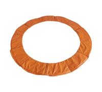 ALCXAZS Trampoline Spring Cover Replacement Offering Round Edge Safety To Kids Potential Injuries While Jumping Waterproof Pad Trampoline Outer Circumference Pad, Orange, 10 inch