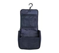 ALCXAZS Travel Makeup Bags Providing Organization System for Women Who Advocate Beauty Even On Adventures Makeup Pouch Storage Pouch Zippered Mesh Pocket, Blue, 17.5x19x7.5cm