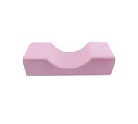 ALCXAZS U-shaped Neck Support Breathable Head Rest Pillow Eyelash Extension Cushion Soft Grafting Tool Foam for Professional, Pink