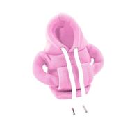 ALCXAZS Universal Funny Car Shift Cover Protective Gear for Interior Decor Shifter Protector Stylish Lightweight and Durable Shift Knob Hoodie Cover for Car with Unique and, Pink, 14.3x14.5cm
