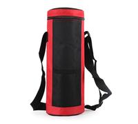 ALCXAZS Water Bottle Oxford Carry Bag 1.5L Large-Capacity Storage Pouch Universal Protective Sleeve Camping Picnic Fishing, Red