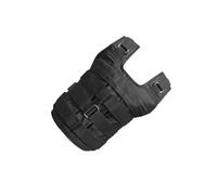 ALCXAZS Weighted Jacket Training Plates Jacket Gym Mens Weighted Vest With Adjustable Weights Personal Fitness Goals Weight Vest Calisthenics Equipment, Black, Can hold 110LB