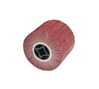 ALCXAZS Wire Sand Drawing Polishing Burnishing Wheel Features Excellent Cutting Power Ensuring Clear Lines On Various Metal Materials Burnishing Polishing Wheel Drum High Performance, Red, 320 Grit