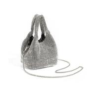 ALCXAZS Women Bling Bling Sparkle Purse Shine Bright With Stylish Rhinestone Handbag Size Crystal Clutches Handbags Unique