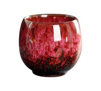 ALCXAZS Women Tea Ceremony Home Office Decor Fascinating Ceramic Mug Hand Made Easy to Clean Classic Cups Easy to CLEANPottery Chinese Tea Cup are Safe and Microwave Safe.Made of Ceramics, Style F