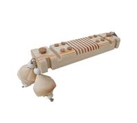 ALCXAZS Wood Perch Stand Bird Toy Offers Unique Solutions For Comfort And Play While Supporting Natural Behavior Bird Puzzle Toy With Hole Parrot Intelligence