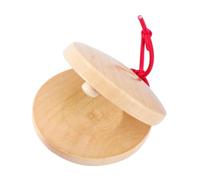 ALCXAZS Wooden Castanet Wooden Castanets Engaging Toy Promotes Learning Through Music And Rhythm For Young Learners Music Educational Toy Hand Eye Coordination DIY