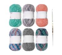 ALCXAZS Yarn Dishcloths Yarn Thread Artistic Expression Unleashed with Yar for Dishcloths Hand Knit Enrichment for Crafts Dishwashing Craft DIY Project, Type A