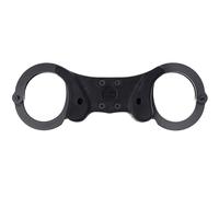 Alcyon Rigid steel stiff handcuffs black