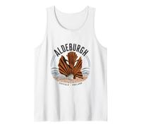 Aldeburgh Suffolk England Seaside Scallop Beach Walks Tank Top