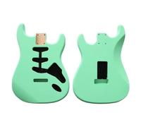 Alder Body Electric Guitar Assembly DIY Body SSS Three Single Semi-Finished Products Alder Spray Green
