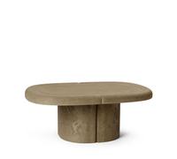 Alder Coffee Table Oval Earth Grey