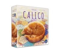 Alderac Entertainment Group | Calico Tile Placement Game in English for All Family | Building Competitive Game for 1-4 Players | Sew the Coziest Quilt
