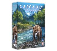 Alderac Entertainment Group | Cascadia Rolling Rivers | Puzzly Flip and Roll and Write Game in English for All Family | Building Competitive Game for 1-8 Players | Create the Most Harmonious Ecosystem