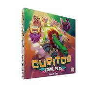 Alderac Entertainment Group | Cubitos Fowl Play Board Game in English for All Family | Strategic Competitive Game for 2-6 Players | Two of Dice Have Joined the Race