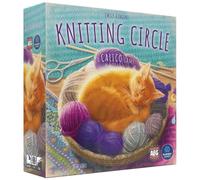 AEG & FlatOut Games | Knitting Circle - Track the Award Winning Calico Puzzle Game | Knitwear, Collector Buttons | Ages 10+ | 1-4 Players