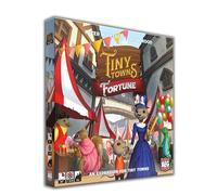 Alderac Entertainment | Tiny Towns Fortune Expansion in English for All Family | Strategic Puzzle for 1-6 Players | An Expansion for Tiny Towns