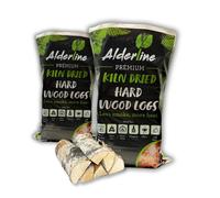 Alderline Kiln-Dried Birch Hardwood Logs 25 L - Re